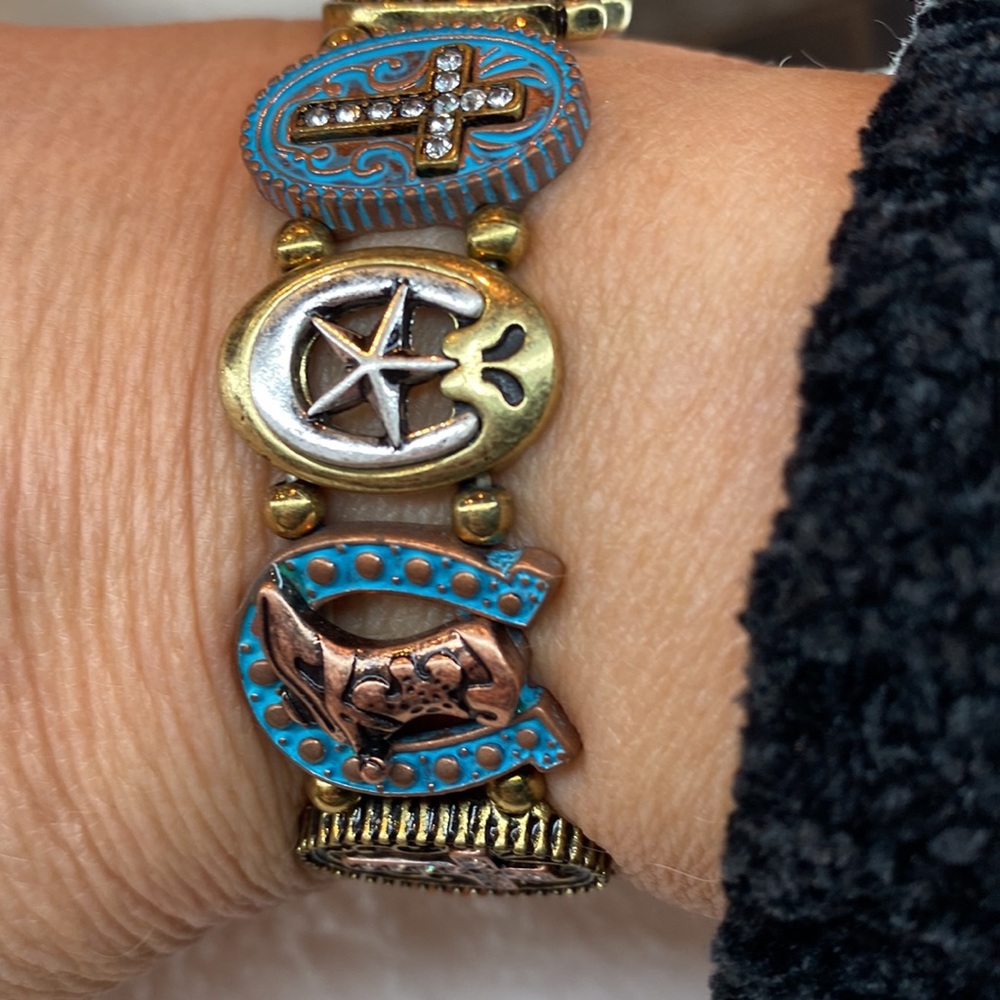 Western Themed Charm Bracelet